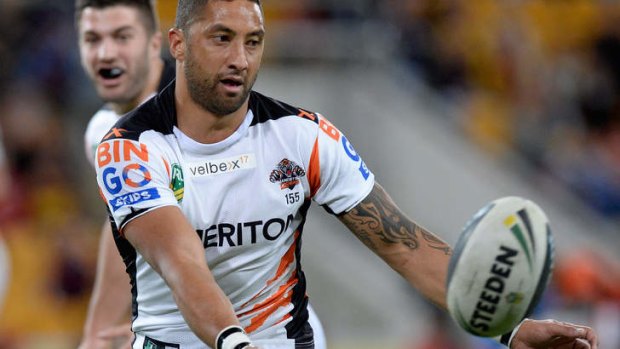 Concentrating on his game: Benji Marshall.