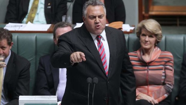 Joe Hockey pictured in September last year.