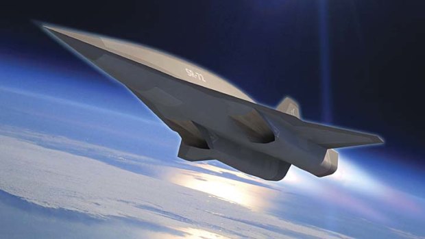 Military assault weapon: Lockheed Martin's planned SR-72.
