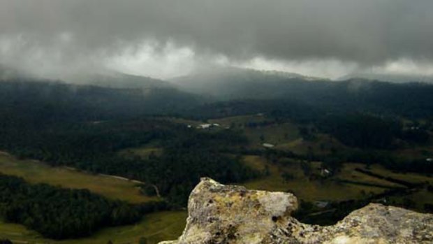 The view from Mount Piddington.