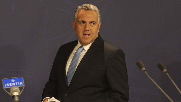 Tax clean-up: Joe Hockey.