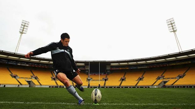 "I'm pretty keen to make the most of this opportunity" ... Dan Carter of the All Blacks.
