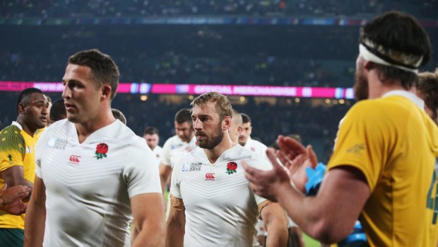 Early bath: Sam Burgess has walked away from rugby union. 