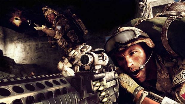 First-person shooter ... a screenshot of <em>Medal of Honor Warfighter</em>.