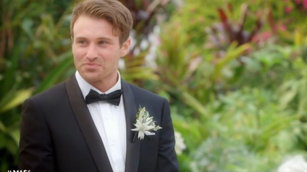 New MAFS contestant Billy, who will marry Susie on Monday's episode.