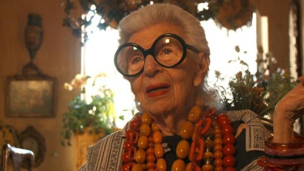 New York's most stylish nonagenarian, Iris Apfel, is the subject of Albert Maysles' final work, <i>Iris</i>, which opened in the US six weeks after his death in March. 