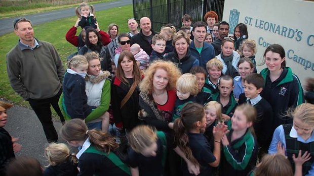 Parents and students from St. Leonards College Cornish Campus plan to open a new school on the site.