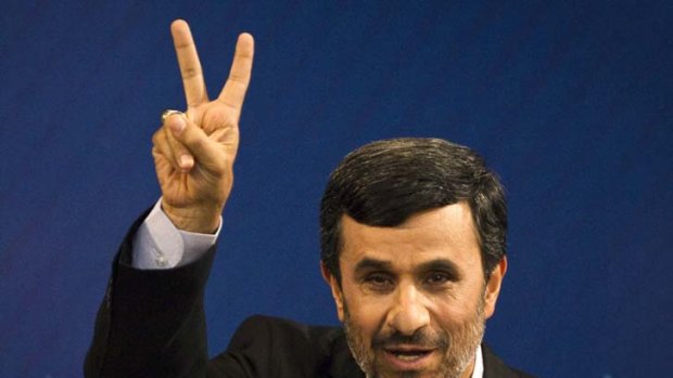 Iranian President Mahmoud Ahmadinejad ... has admitted to a rift.