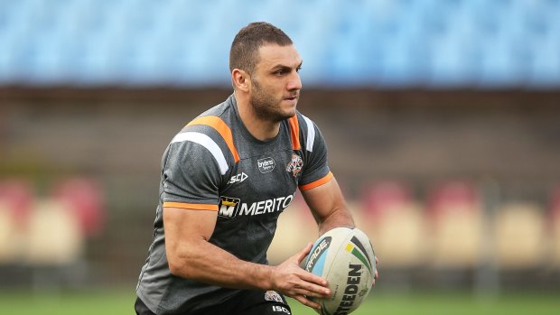 Standing firm: Robbie Farah wants to stay at the Wests Tigers.