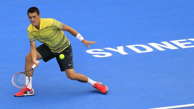 Cruise control: Bernard Tomic steamrollered eighth seed Marcel Granollers.