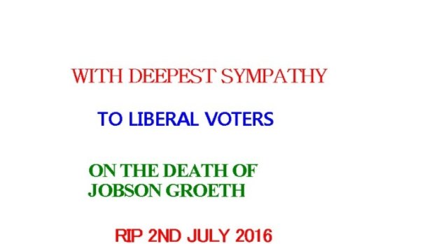 Postscript was already written before we recieved this Jobson Grothe death notice from a reader.