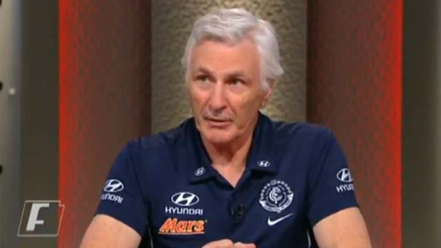Mick Malthouse on Footy Classified on Monday night.