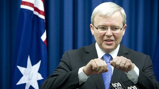 "There is no problem in terms of a global supply" ... Kevin Rudd.
