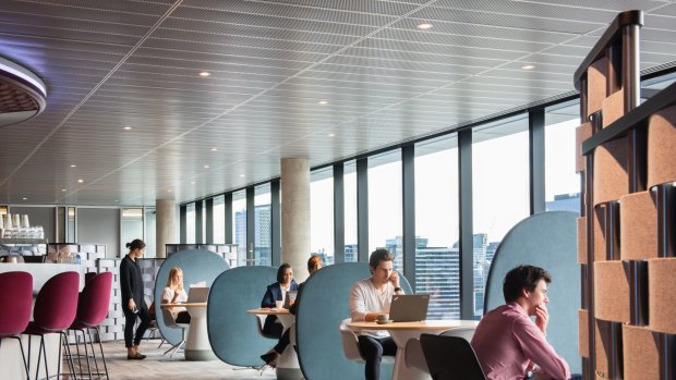 PwC has redefined the modern office space with its industrial chic fitout at 2 Riverside Quay in Southbank.