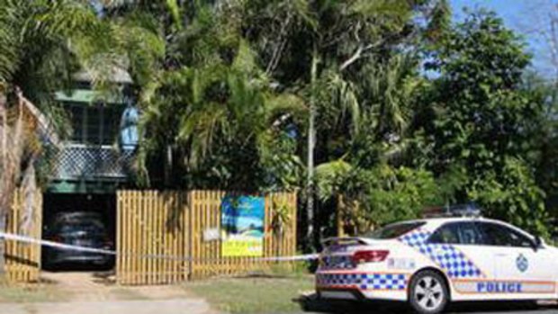 An address in Spring Street, Yeppoon, where a seven-week-old girl died in an accident on Saturday.