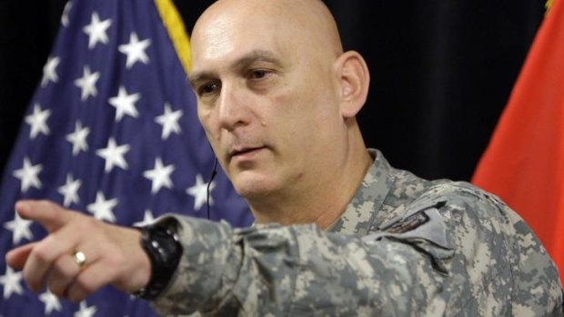 US Army chief of staff General Ray Odierno in Iraq in 2010.