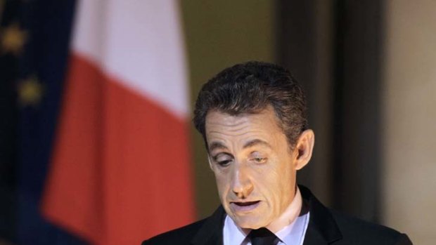 French president Nicolas Sarkozy is facing the growing likelihood of a debt crisis at home, spreading from Greece and Italy.