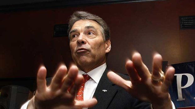 Handing online satirists a gift ... Rick Perry.