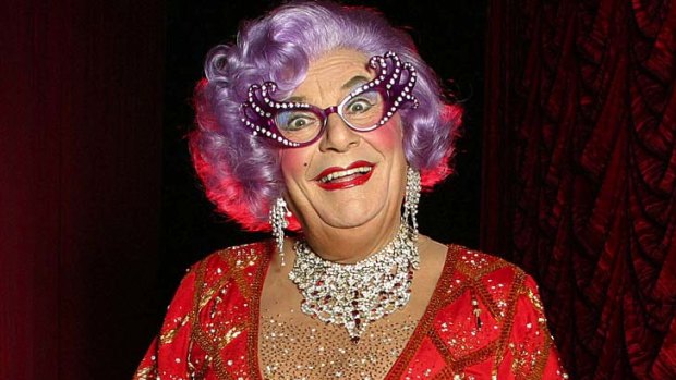 Value ... Dame Edna came with a hefty price tag.