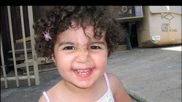 Two-year-old girl Yazmina Acar's body was found dumped in Greenvale in November 2010.