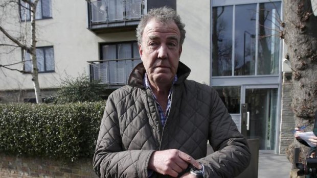 Suspended for altercation with Top Gear producer ... controversial television presenter Jeremy Clarkson. 
