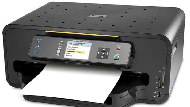 Kodak ESP 7 all-in-one printer: uses Kodak system of print adjustment.