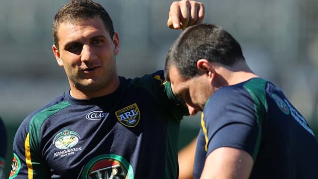 Proud achievement &#8230; bench player Robbie Farah will play for the Kangaroos for the first time on home soil.