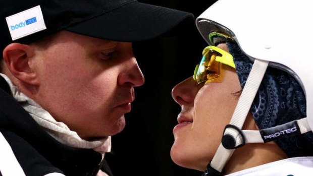 'My calendar stopped at the 14th of February': Bronze medalist Lydia Lassila with her husband Lauri.