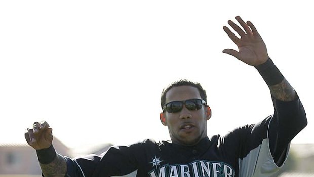 Killed in Holland .. Seattle Mariners baseball player Greg Halman.