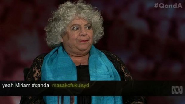 'I think he's a tit': Miriam Margolyes gave the shortest, but by far the most memorable, answer on Tony Abbott.