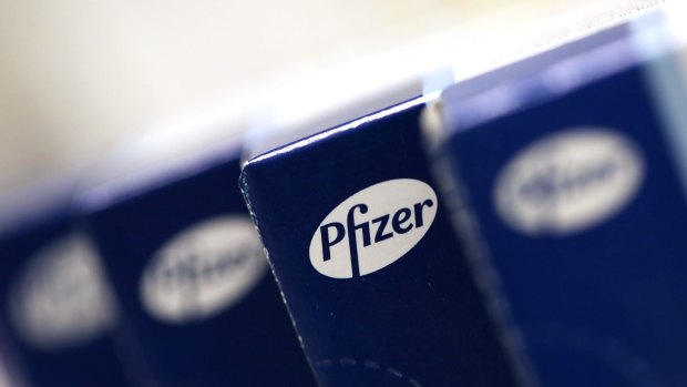 Pfizer has an estimated $US74 billion in cash stored offshore.