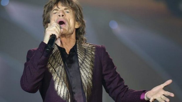 Bad luck charm: Mick Jagger.