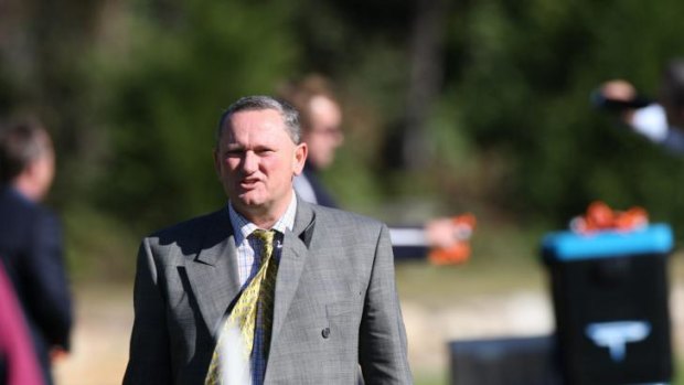 "Mate, I've been a big fan of yours": Elkin said Stephen Dank praised his work with the players on a shoestring budget when he came on board with the Sharks. 