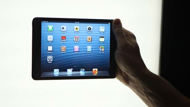 Hands on ... Apple's newly introduced iPad mini.
