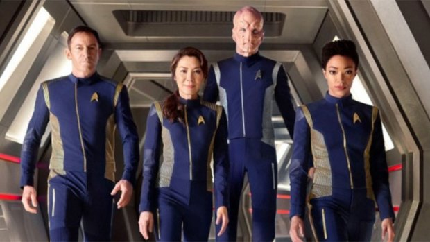The cast of Star Trek: Discovery.