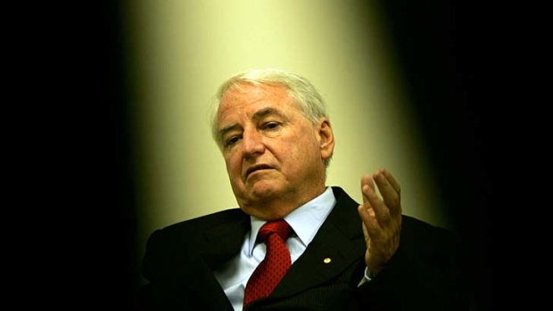 Shedded light on corruption in Queensland: Tony Fitzgerald.
