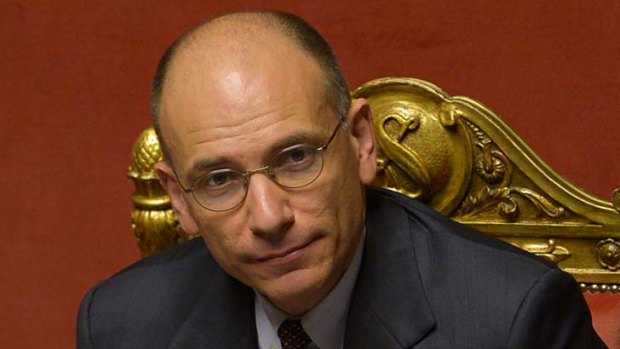 Italy's new Prime Minister Enrico Letta will face an early test of his mission to reverse Europe's austerity course.