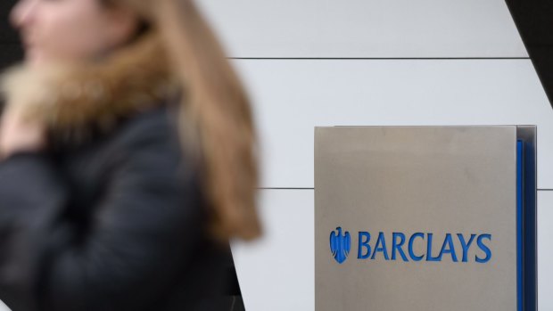 UK banks were hit particularly hard, with Barclays losing 18 per cent. 