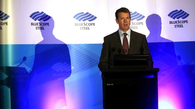 Waiving incentives: Paul O'Malley says he doesn't want BlueScope's performance obscured by talk of his remuneration.