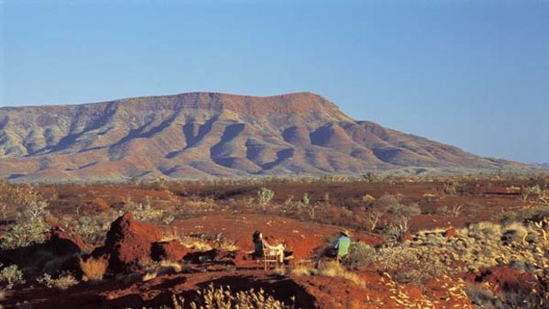 Are we there yet? ... hues of Hamersley Range.