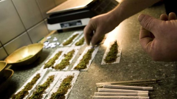 Drug of choice ... cannabis has "an image problem", according to authorities.