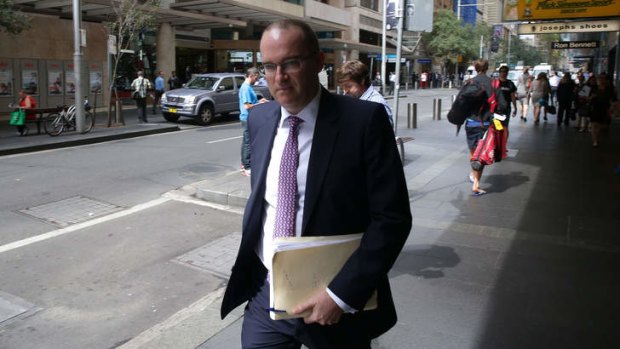 Former AWH CFO Bruce Chadman, who told ICAC that he was told that money was always obtainable from Sydney Water.