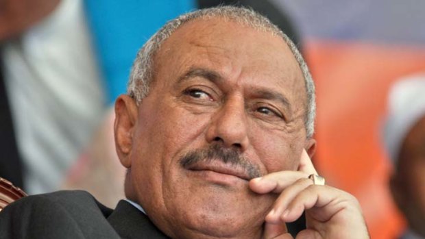 Ali Abdullah Saleh ... wounded in mosque attack.