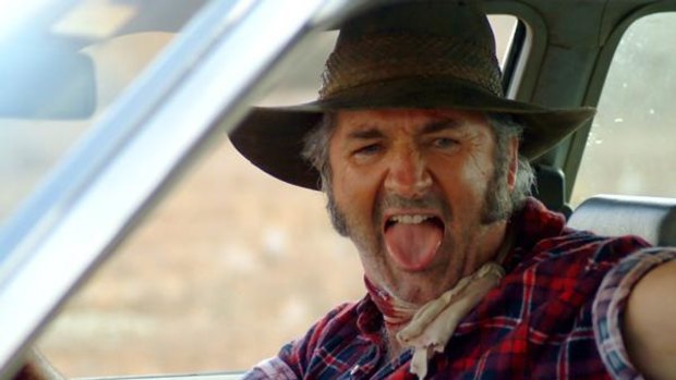 John Jarratt in Wolf Creek.