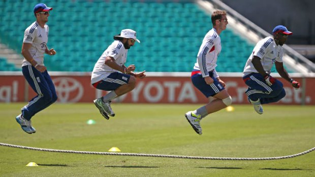 Enough rope: England take a different approach to Australia.