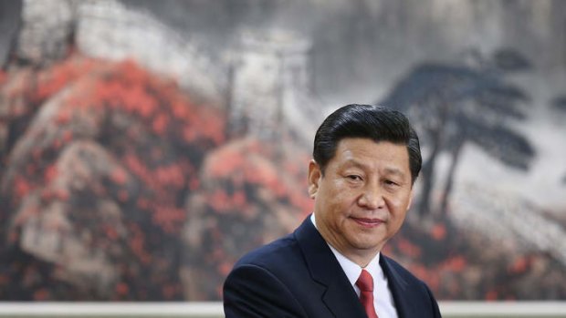 Man at the top: Chinese President Xi Jinping.