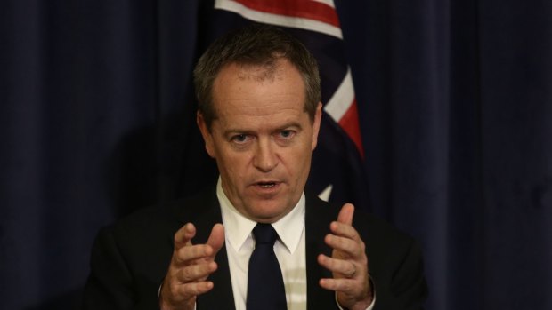 Opposition Leader Bill Shorten on Tuesday.