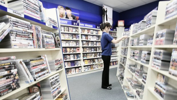 The DVD store
