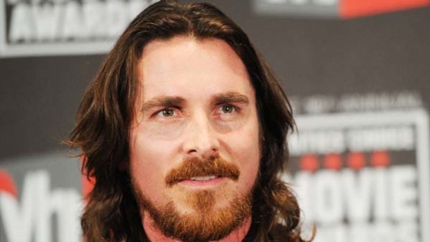 Lashing out ... Christian Bale