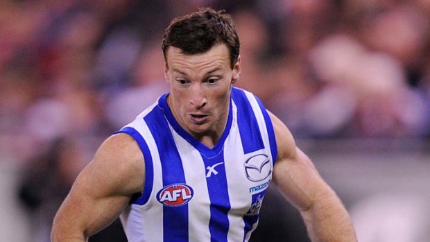 Bullish: Brent Harvey believes the 'Roos have greater depth.